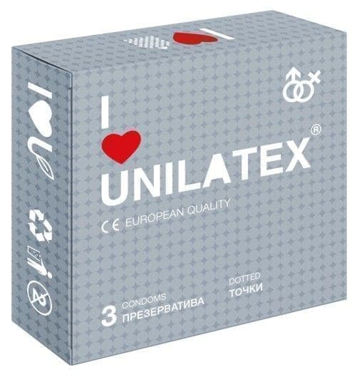 Unilatex Dotted, Презервативы - фото 11095