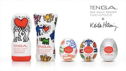 Tenga&Keith Haring Egg Dance, Мастурбатор-яйцо - фото 18611