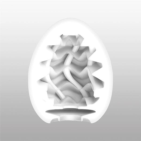 Tenga-Egg Wavy II, Мастурбатор-яйцо - фото 18631