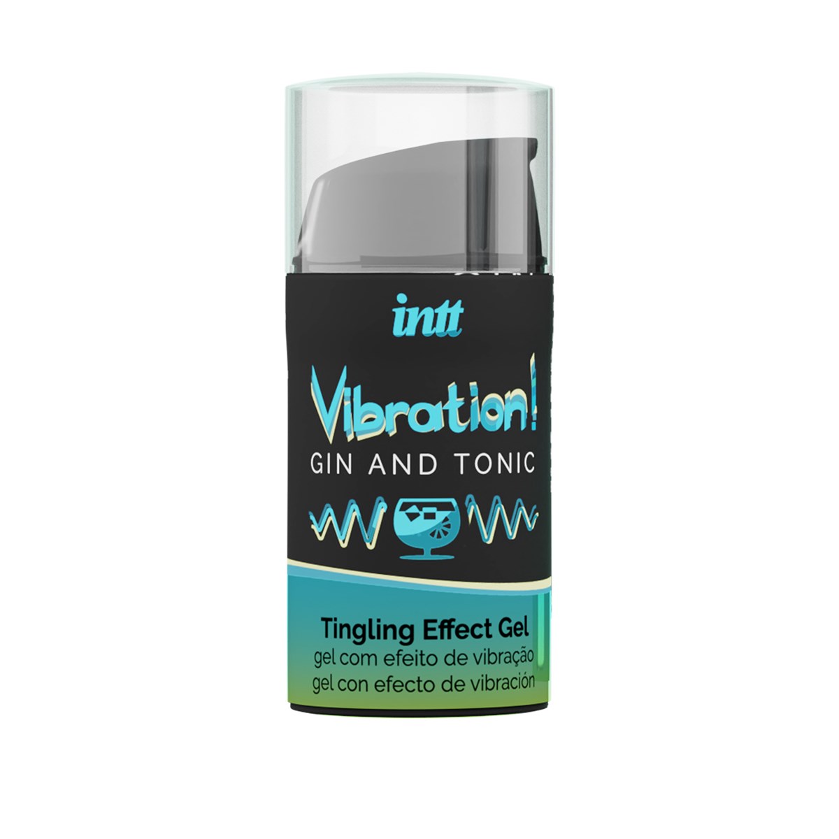 Intt Vibration! Gin & Tonic, Стимулирующий Гель - фото 24093