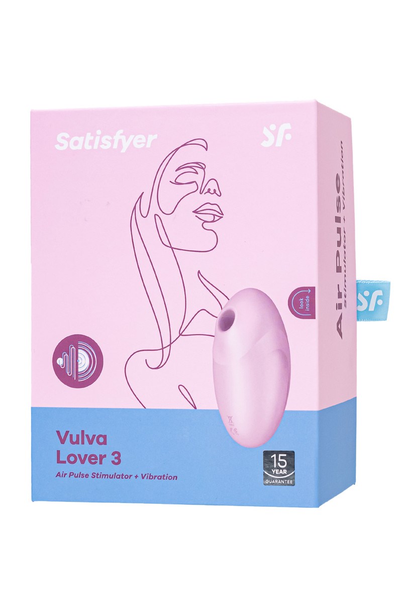 Satisfyer Vulva Lover 3, Вакуумный Стимулятор Клитора - фото 25900