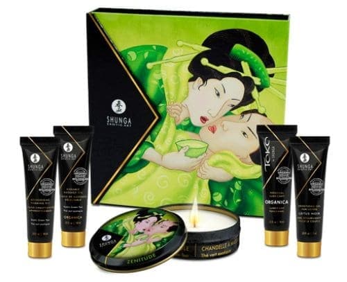 Подарочный набор Geisha&#39;s Secrets Organica Зеленый чай