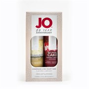Лимитированный Набор из Лубрикантов JO Champagne и Red Velvet Cake