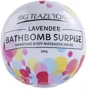 Big Teaze Toys Bath Bomb Surprise Lavender, Вибропуля - фото 22260